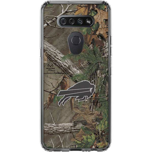 NFL Buffalo Bills Realtree Xtra Green Camo LG K51/Q51 Clear Case