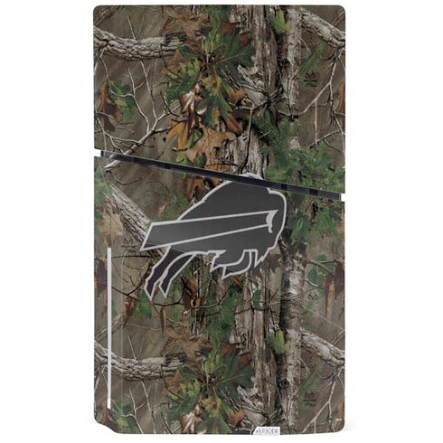 NFL Buffalo Bills Realtree Xtra Green Camo PS5 Slim Disk Bundle Skin