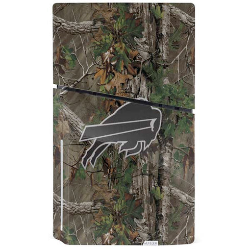 NFL Buffalo Bills Realtree Xtra Green Camo PS5 Slim Disk Console Skin