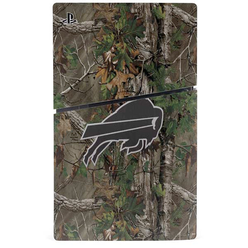 NFL Buffalo Bills Realtree Xtra Green Camo PS5 Slim Digital Edition Console Skin