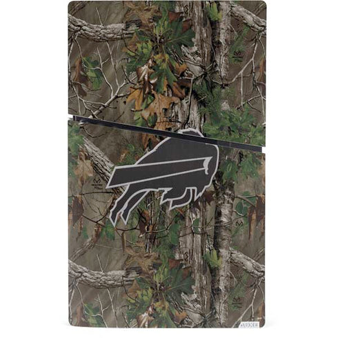 NFL Buffalo Bills Realtree Xtra Green Camo PS5 Slim Digital Edition Console Skin