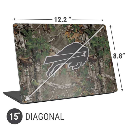 NFL Buffalo Bills Realtree Xtra Green Camo Universal Laptop 15in (12.2 x 8.8in) Skin