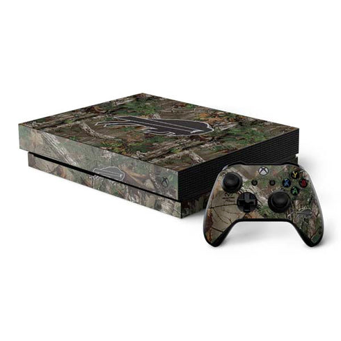 NFL Buffalo Bills Realtree Xtra Green Camo Xbox One X Bundle Skin