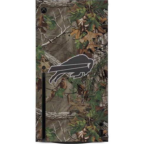 NFL Buffalo Bills Realtree Xtra Green Camo Xbox Series X Console Skin