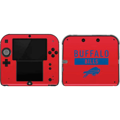 NFL Buffalo Bills Red Performance Series Nintendo 2DS Skin