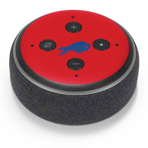 NFL Buffalo Bills Red Performance Series Amazon Echo Dot Skin
