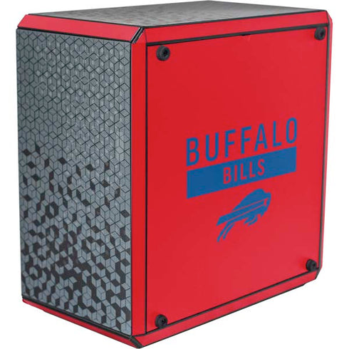 NFL Buffalo Bills Red Performance Series Cooler Master MasterBox Q300L Mini Tower Skin