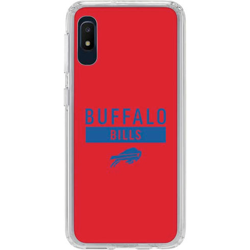 NFL Buffalo Bills Red Performance Series Galaxy A10e Clear Case