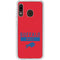 NFL Buffalo Bills Red Performance Series Galaxy A20 Clear Case