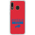 NFL Buffalo Bills Red Performance Series Galaxy A20 Clear Case