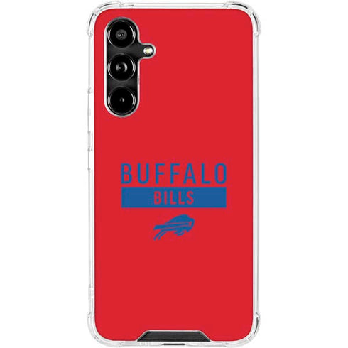 NFL Buffalo Bills Red Performance Series Galaxy A54 5G Clear Case