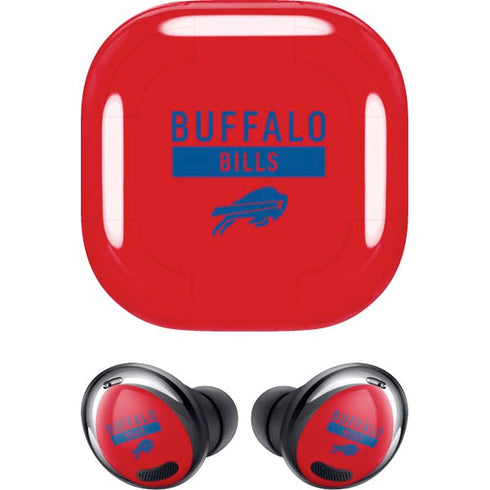 NFL Buffalo Bills Red Performance Series Galaxy Buds Pro Skin