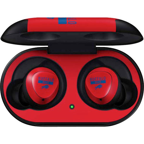 NFL Buffalo Bills Red Performance Series Galaxy Buds Skin