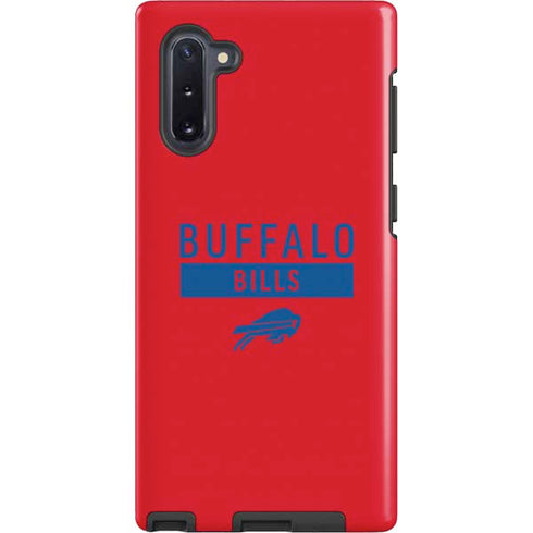 NFL Buffalo Bills Red Performance Series Galaxy Note 10 Pro Case