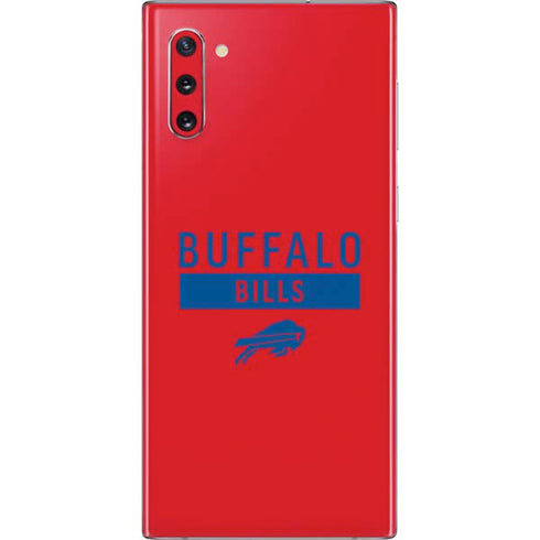 NFL Buffalo Bills Red Performance Series Galaxy Note 10 Skin