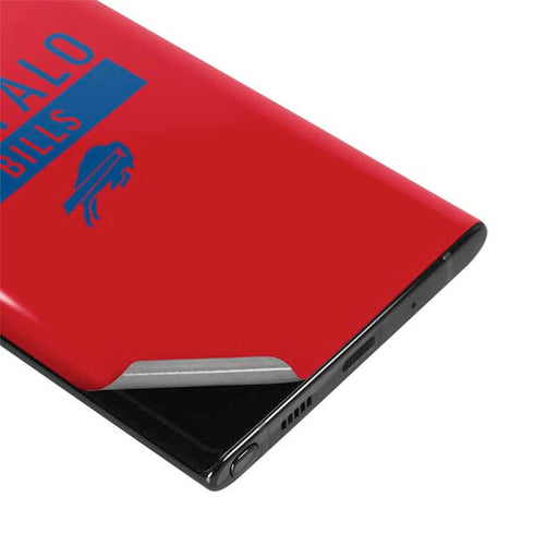 NFL Buffalo Bills Red Performance Series Galaxy Note 10 Skin