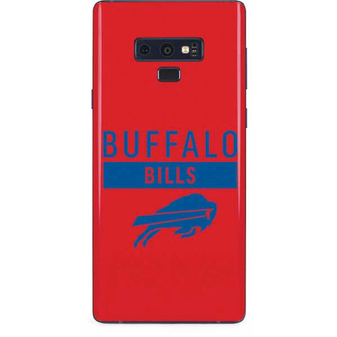 NFL Buffalo Bills Red Performance Series Galaxy Note 9 Skin