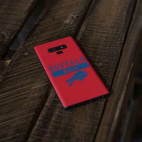 NFL Buffalo Bills Red Performance Series Galaxy Note 9 Skin