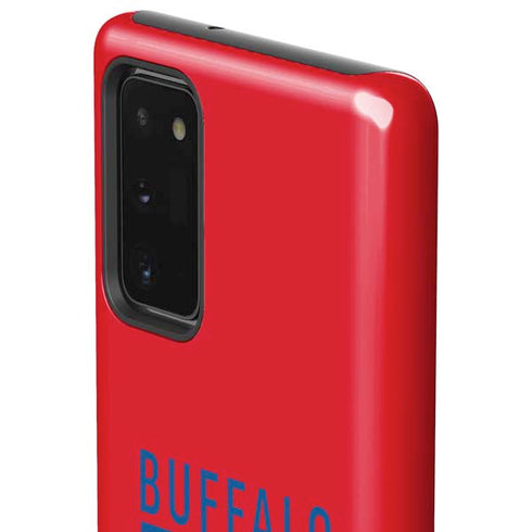NFL Buffalo Bills Red Performance Series Galaxy Note20 5G Pro Case