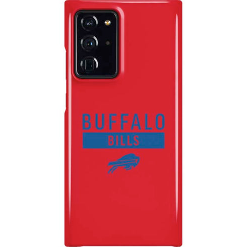 NFL Buffalo Bills Red Performance Series Galaxy Note20 Ultra 5G Lite Case