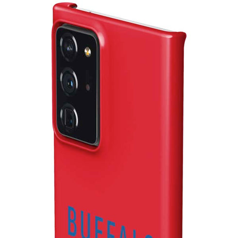 NFL Buffalo Bills Red Performance Series Galaxy Note20 Ultra 5G Lite Case