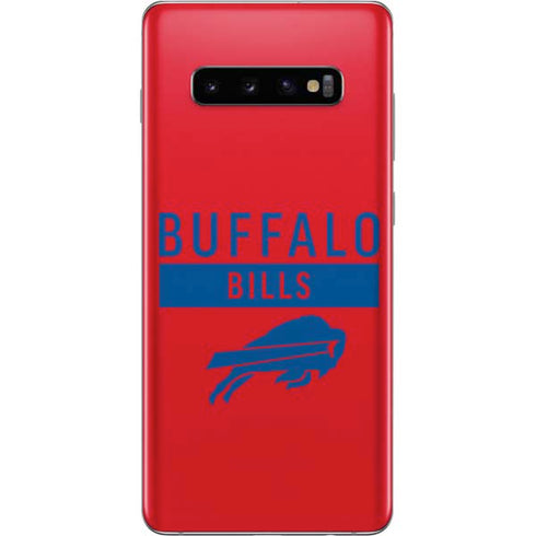 NFL Buffalo Bills Red Performance Series Galaxy S10 Plus Skin