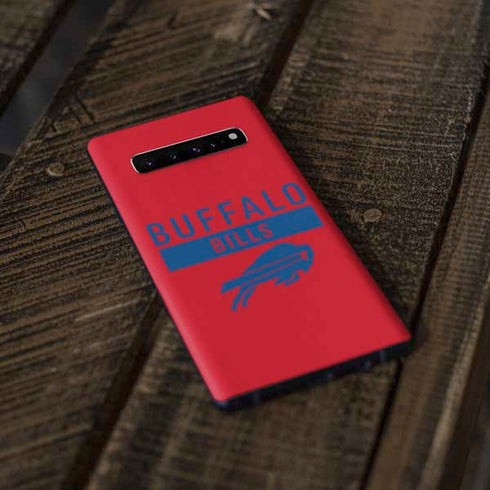 NFL Buffalo Bills Red Performance Series Galaxy S10 Plus Skin