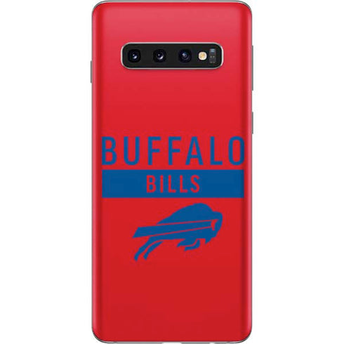 NFL Buffalo Bills Red Performance Series Galaxy S10 Skin