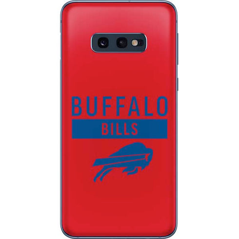 NFL Buffalo Bills Red Performance Series Galaxy S10e Skin