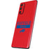 NFL Buffalo Bills Red Performance Series Galaxy S20 Fan Edition Skin