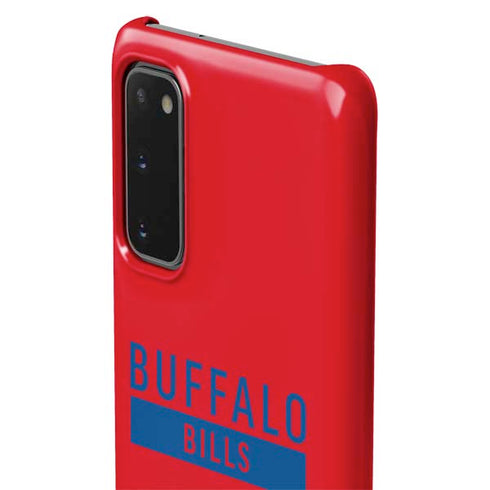 NFL Buffalo Bills Red Performance Series Galaxy S20 Lite Case