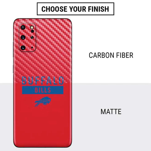 NFL Buffalo Bills Red Performance Series Galaxy S20 Plus Skin