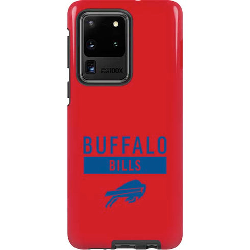 NFL Buffalo Bills Red Performance Series Galaxy S20 Ultra 5G Pro Case