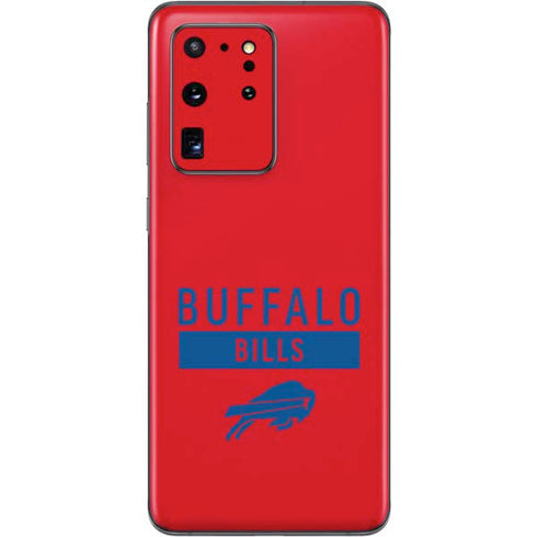NFL Buffalo Bills Red Performance Series Galaxy S20 Ultra 5G Skin
