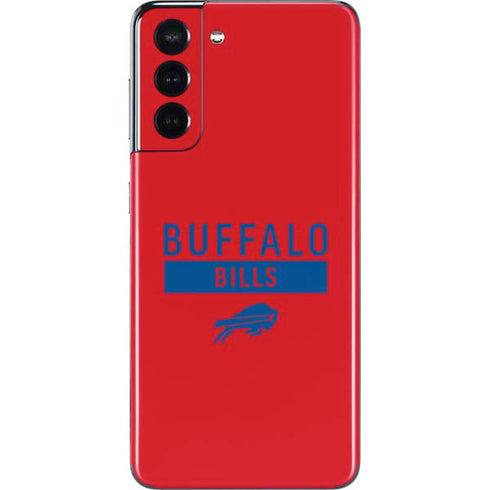 NFL Buffalo Bills Red Performance Series Galaxy S21 5G Skin