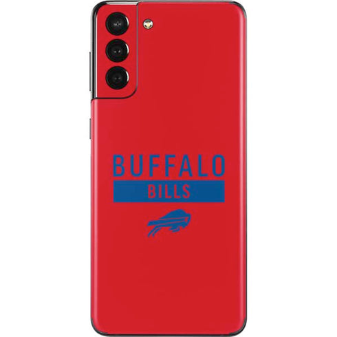 NFL Buffalo Bills Red Performance Series Galaxy S21 Plus 5G Skin