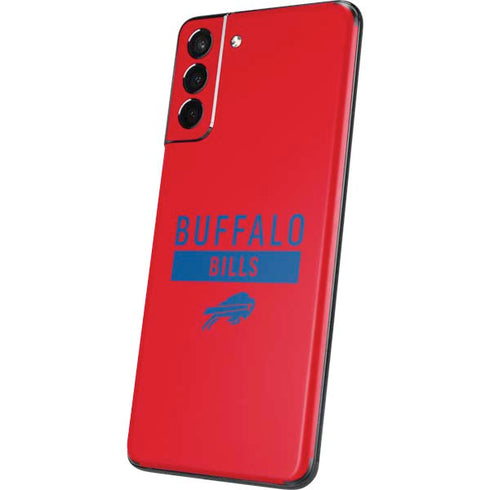 NFL Buffalo Bills Red Performance Series Galaxy S21 Plus 5G Skin