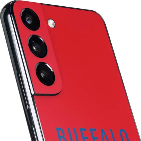 NFL Buffalo Bills Red Performance Series Galaxy S22 Plus Skin