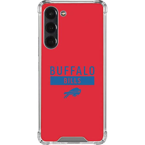 NFL Buffalo Bills Red Performance Series Galaxy S23 Plus Clear Case
