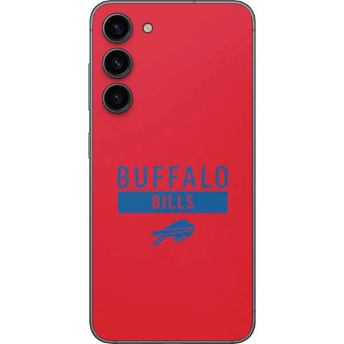 NFL Buffalo Bills Red Performance Series Galaxy S23 Plus Skin