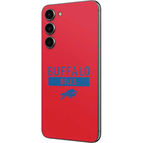 NFL Buffalo Bills Red Performance Series Galaxy S23 Plus Skin