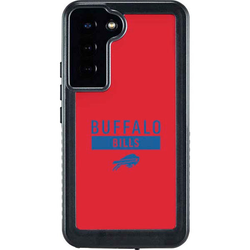 NFL Buffalo Bills Red Performance Series Galaxy S23 Plus Waterproof Case