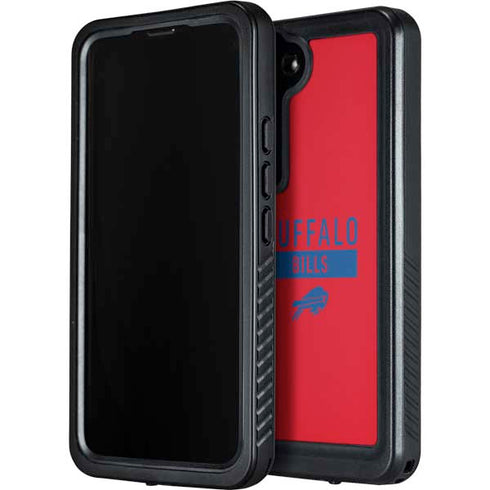 NFL Buffalo Bills Red Performance Series Galaxy S23 Plus Waterproof Case