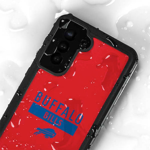 NFL Buffalo Bills Red Performance Series Galaxy S23 Plus Waterproof Case