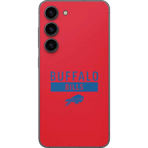 NFL Buffalo Bills Red Performance Series Galaxy S23 Skin
