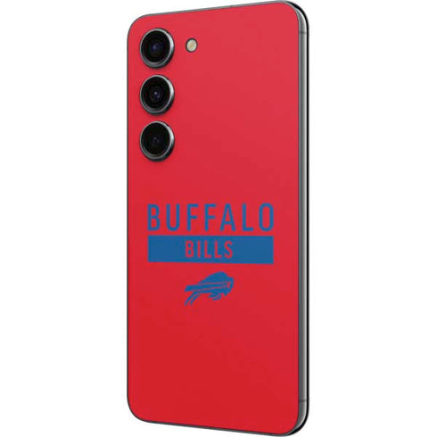 NFL Buffalo Bills Red Performance Series Galaxy S23 Skin