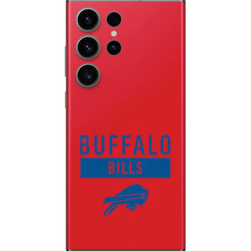 NFL Buffalo Bills Red Performance Series Galaxy S23 Ultra Skin