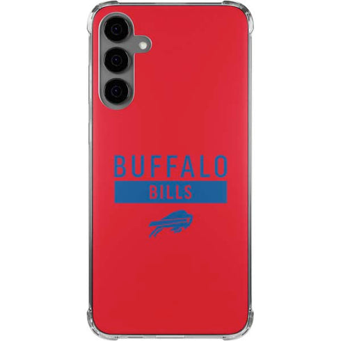 NFL Buffalo Bills Red Performance Series Galaxy S24 Plus Clear Case