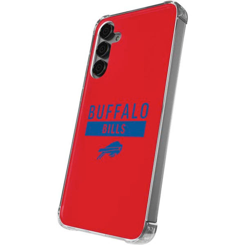 NFL Buffalo Bills Red Performance Series Galaxy S24 Plus Clear Case