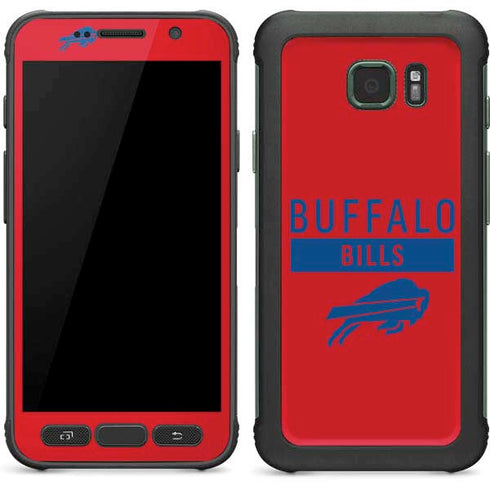 NFL Buffalo Bills Red Performance Series Galaxy S7 Active Skin